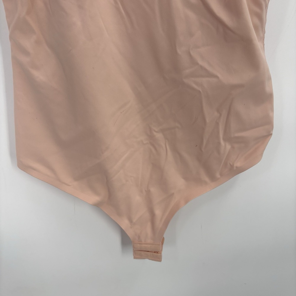 Pinsy Peach Scoop‎ Tank Hourglass Shapewear Cheeky Bodysuit Size 1X - Picture 3 of 5